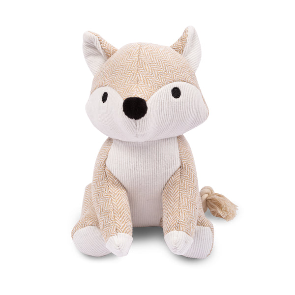 Sedioso Plush Dog Toy,Interactive Stuffed Fox Dog Toys for Boredom