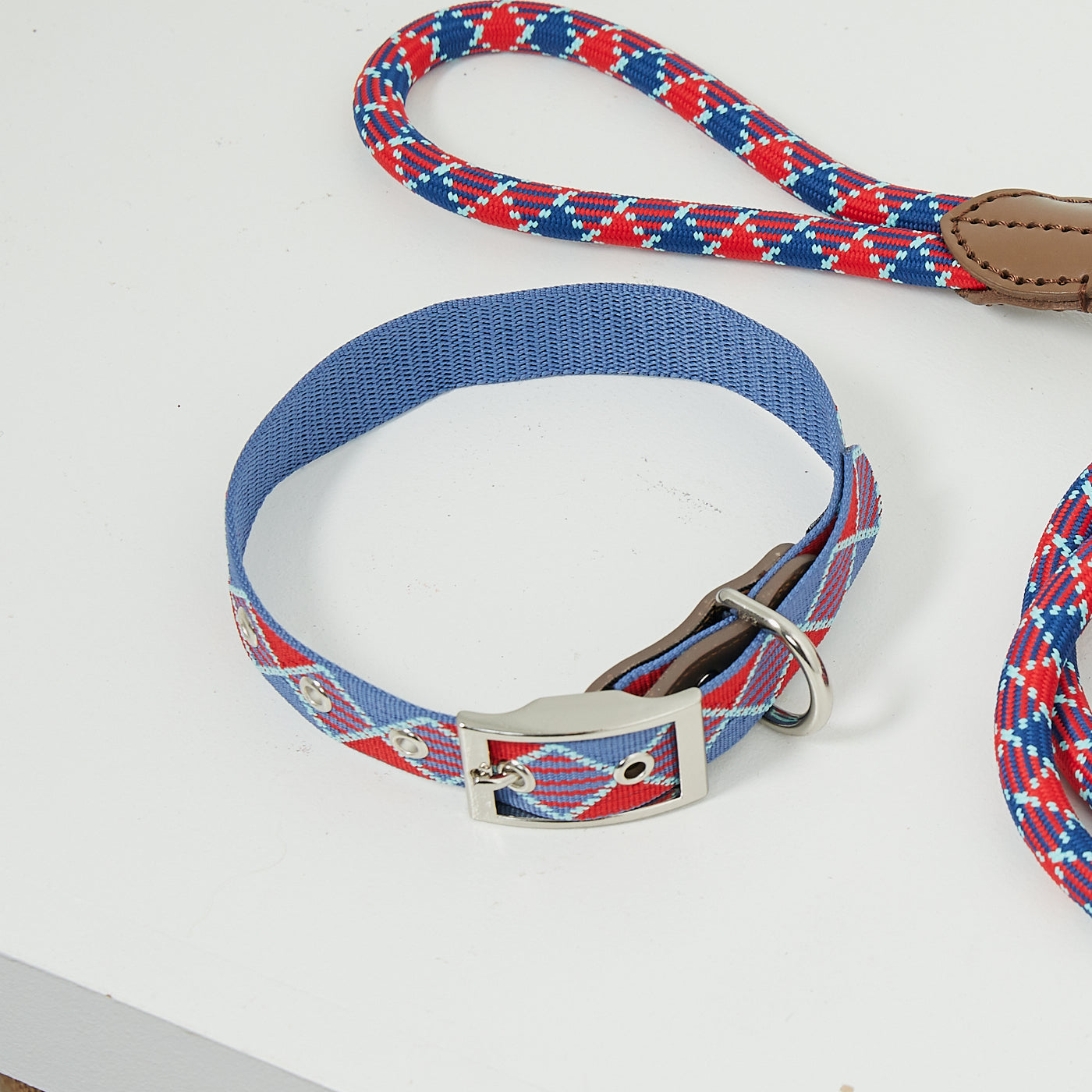 Collar - New! Plaid Dog Collar