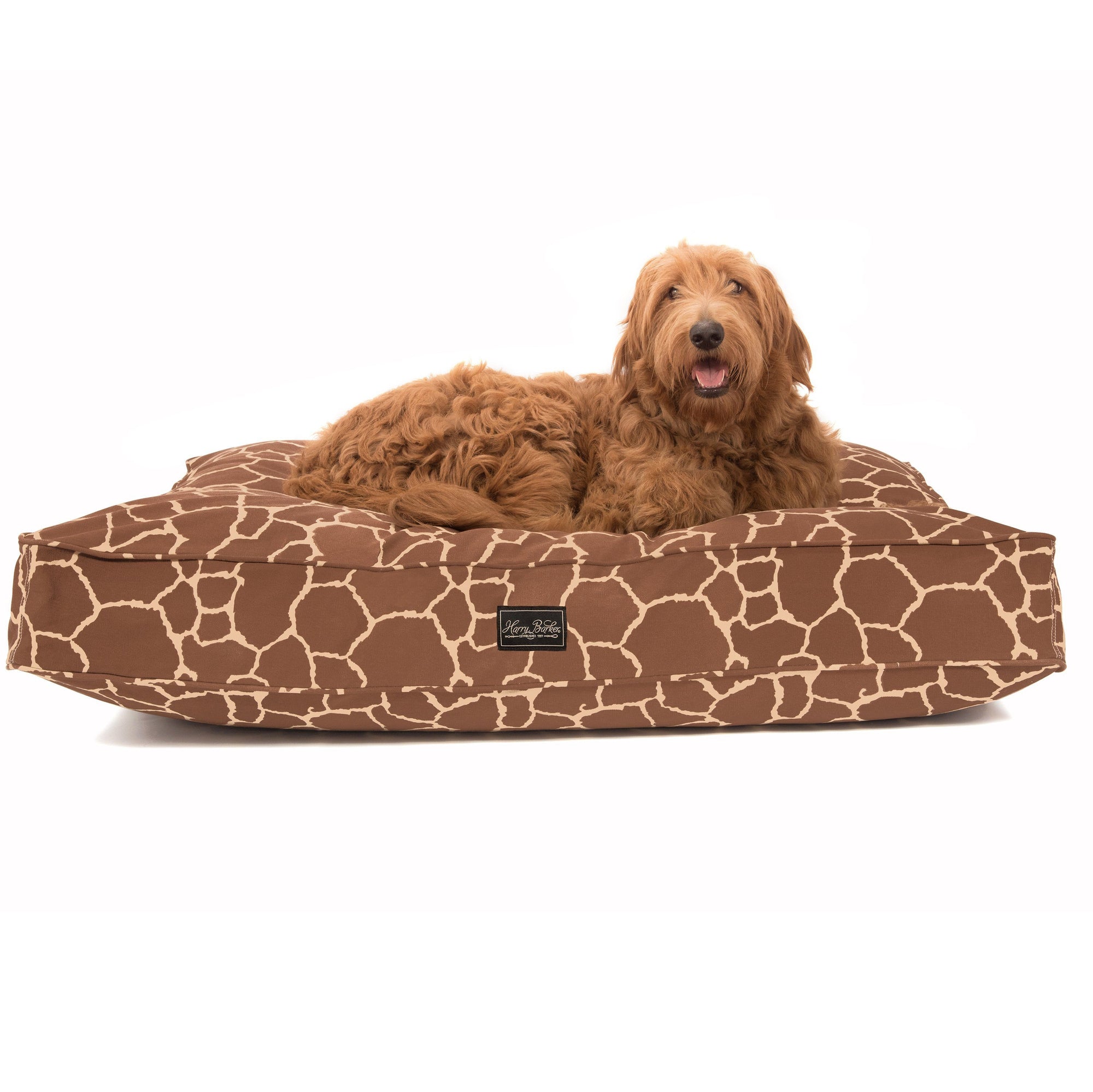 Bed Cover - Giraffe Cotton Canvas Dog Bed Cover