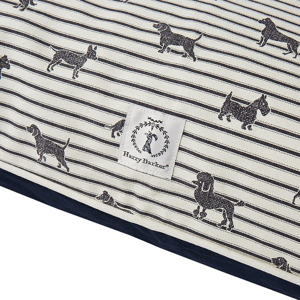 Ticking Envelope Dog Bed Cover Harry Barker