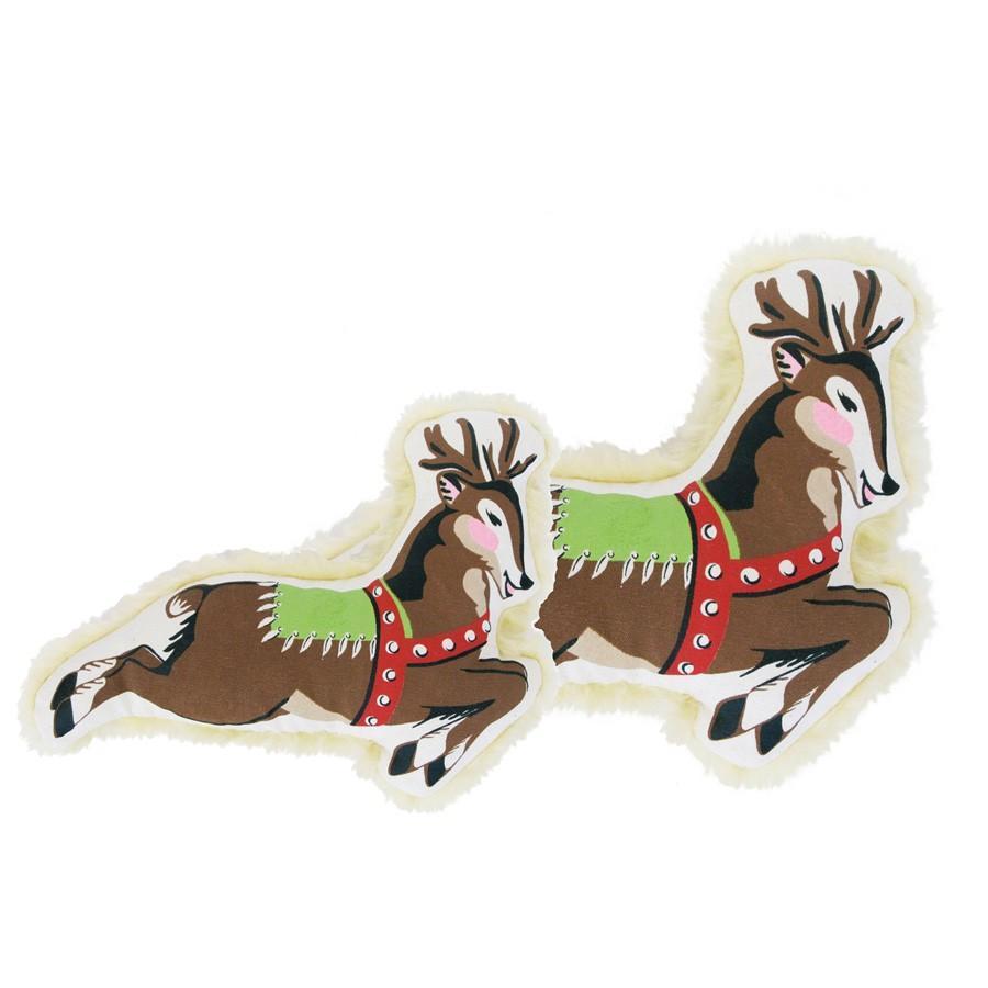 Canvas Toy - Reindeer Canvas Dog Toy