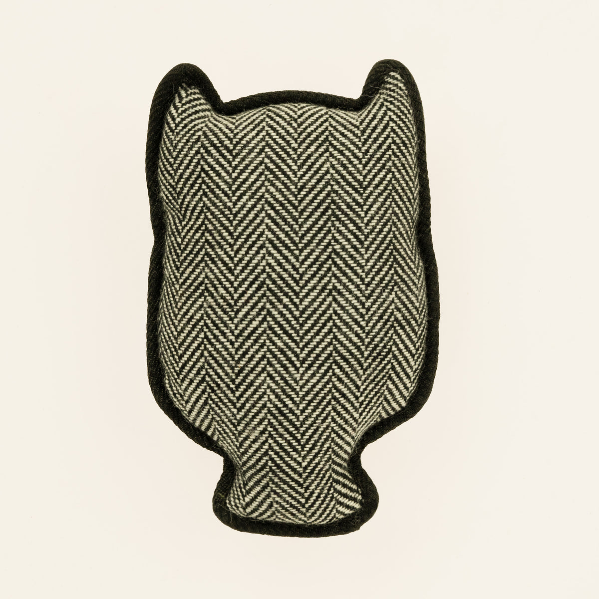 Herringbone Owl Dog Toy