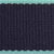 Small / Chelsea Navy Turquoise