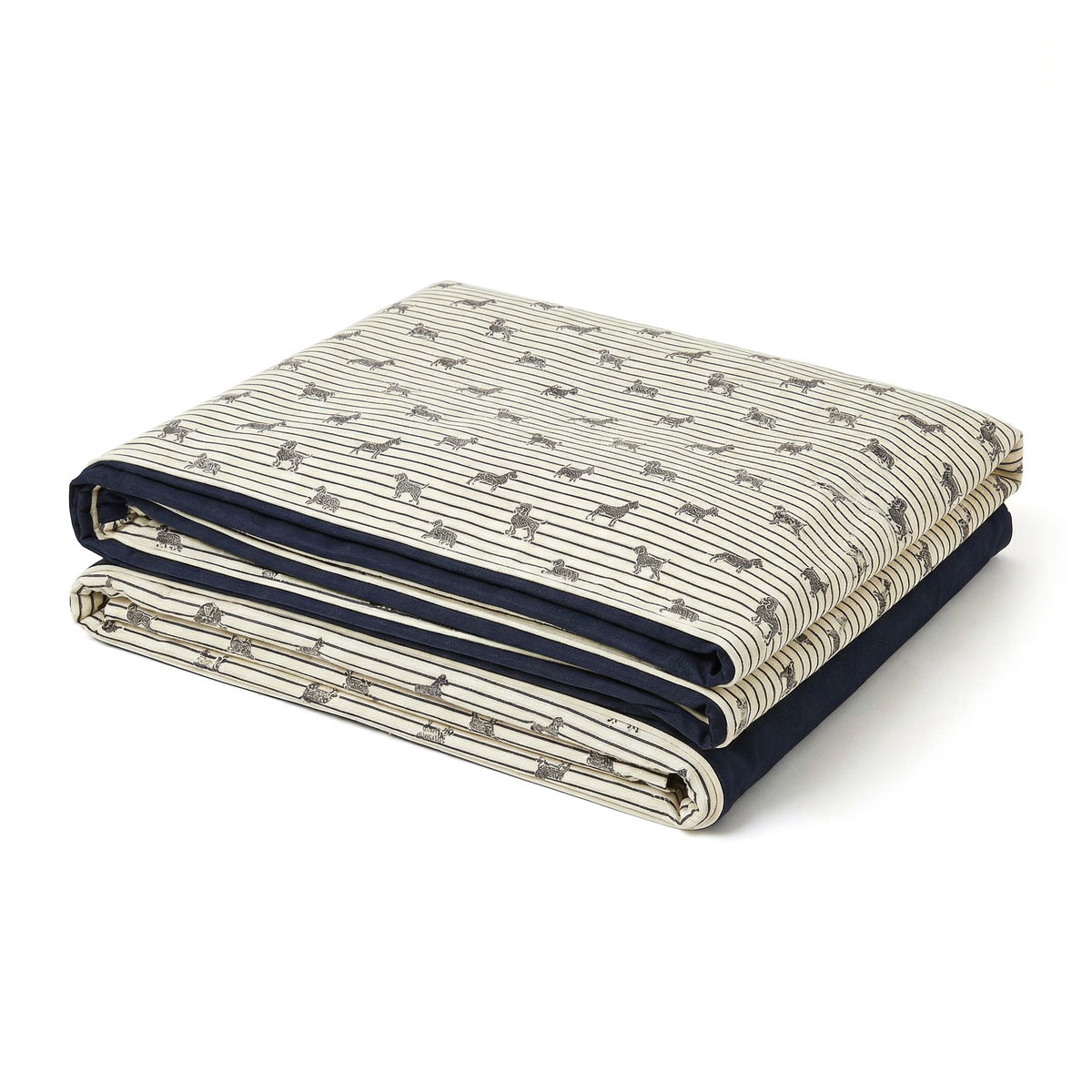 Ticking Rectangle Dog Bed Cover