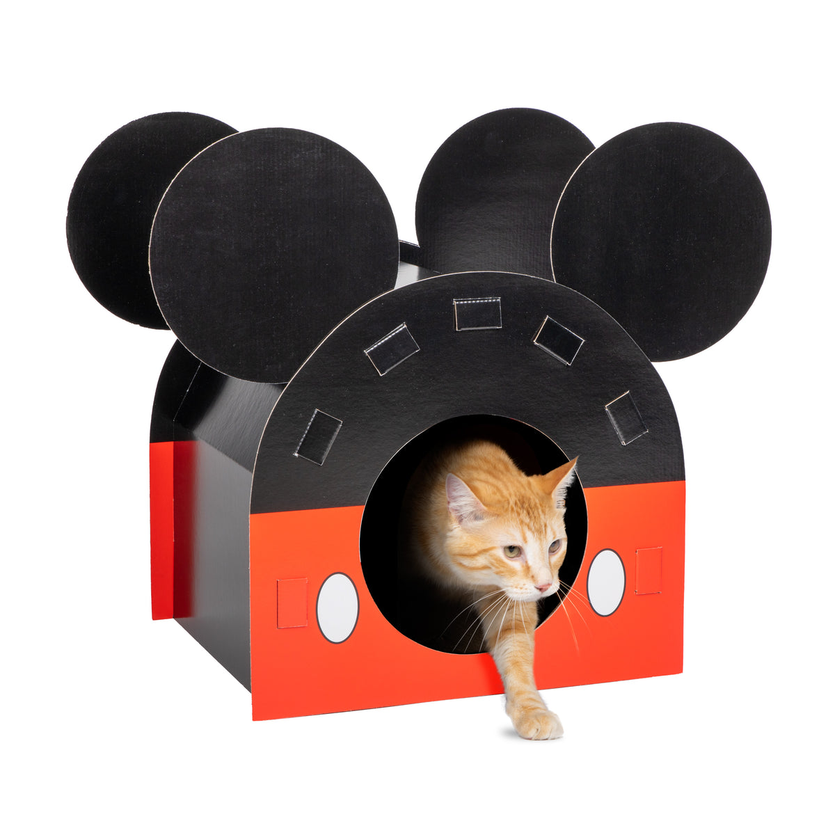 Mickey Cat Scratcher House &amp; Toys