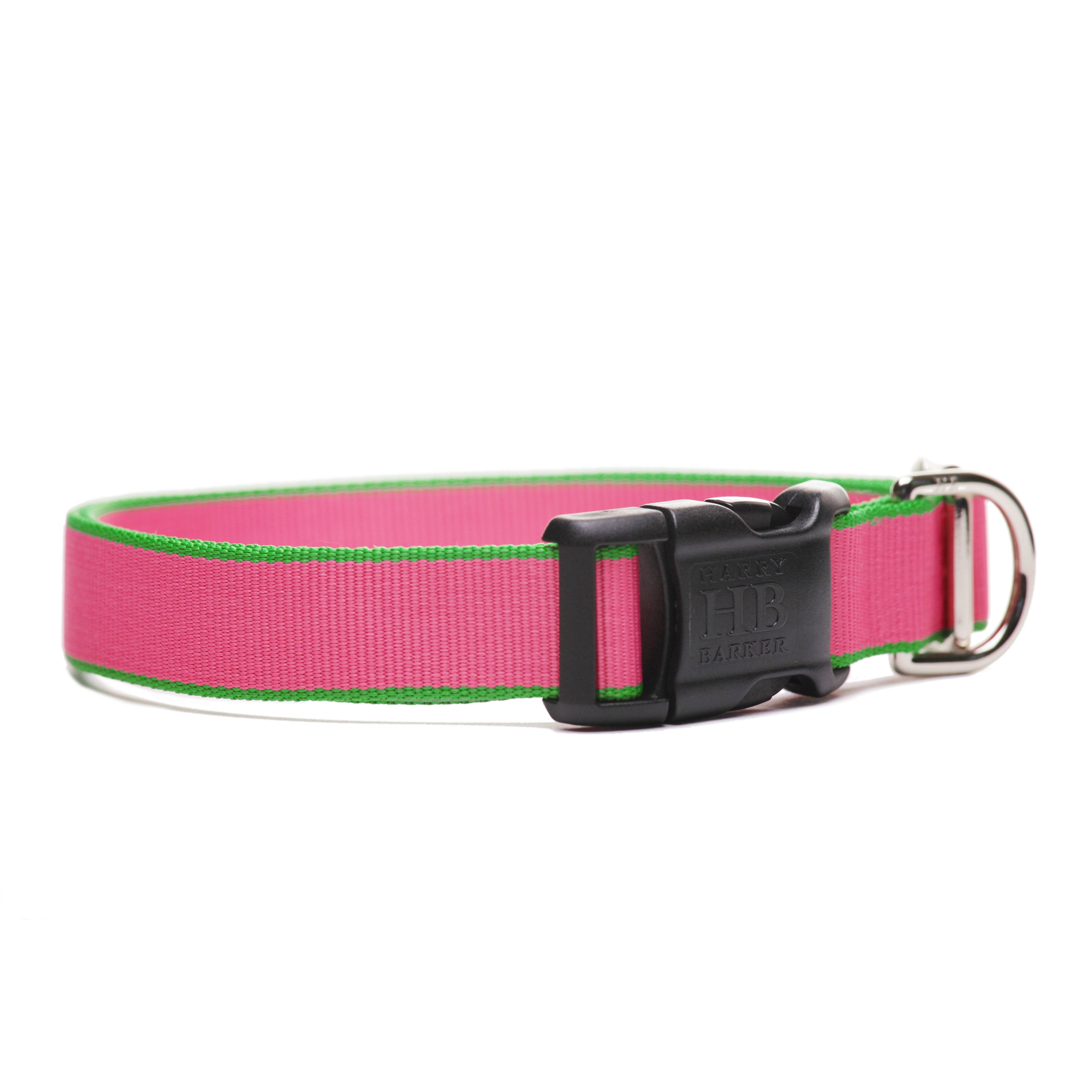 Pink and hotsell green dog collar