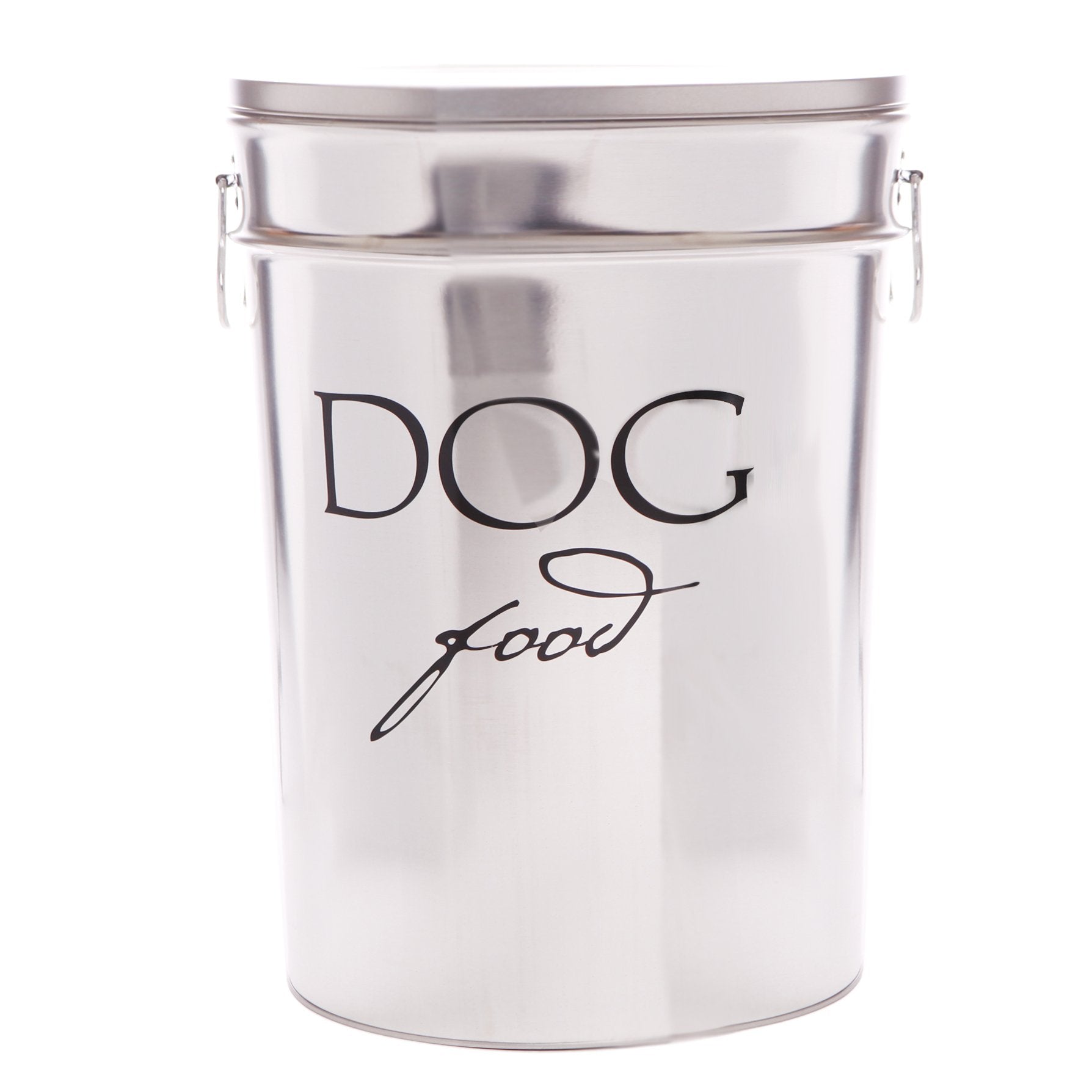 Harry Barker Classic Dog Food Storage Canister, White, Small