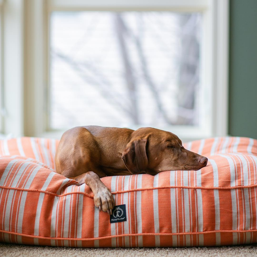 Classic Stripe Rectangle Dog Bed Cover