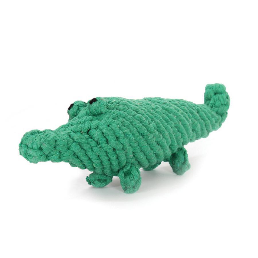 Rope Toy - Cotton Rope Alligator Dog Toy