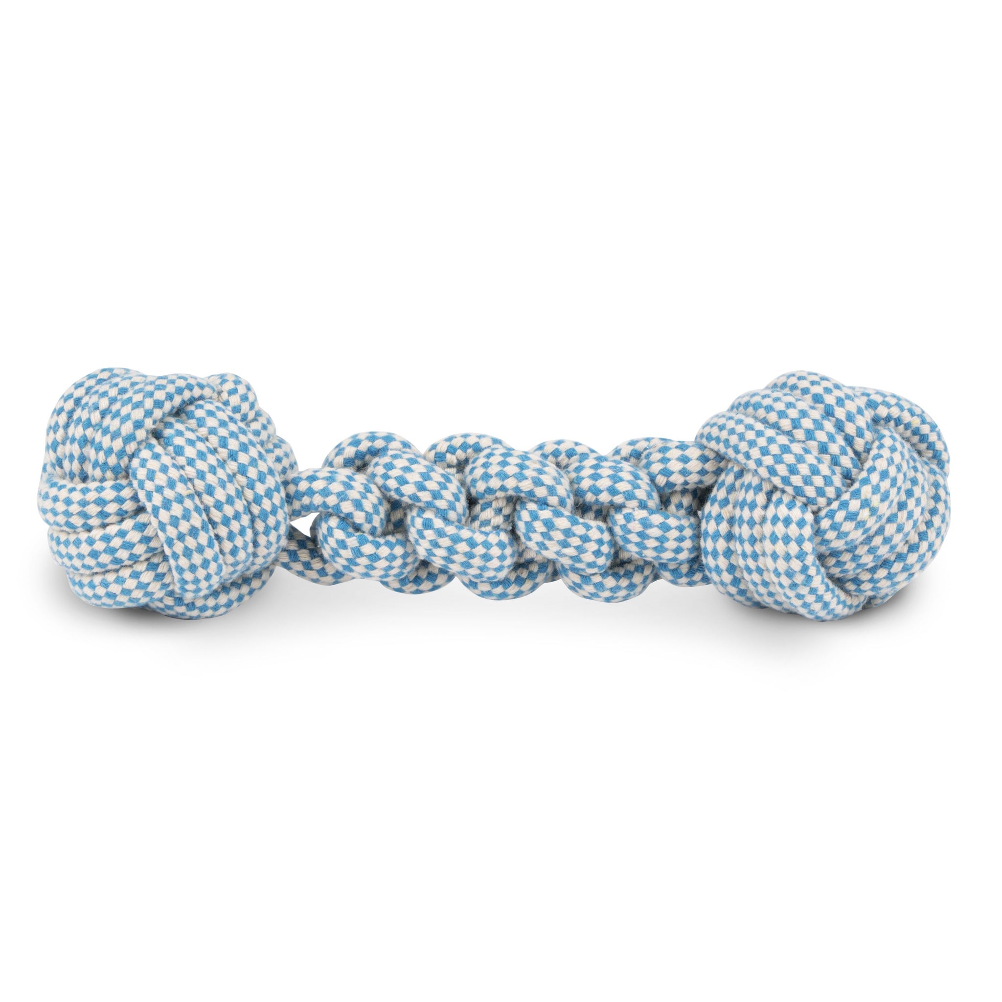 Harry Barker Cotton Rope Toy Storage Bin, Blue