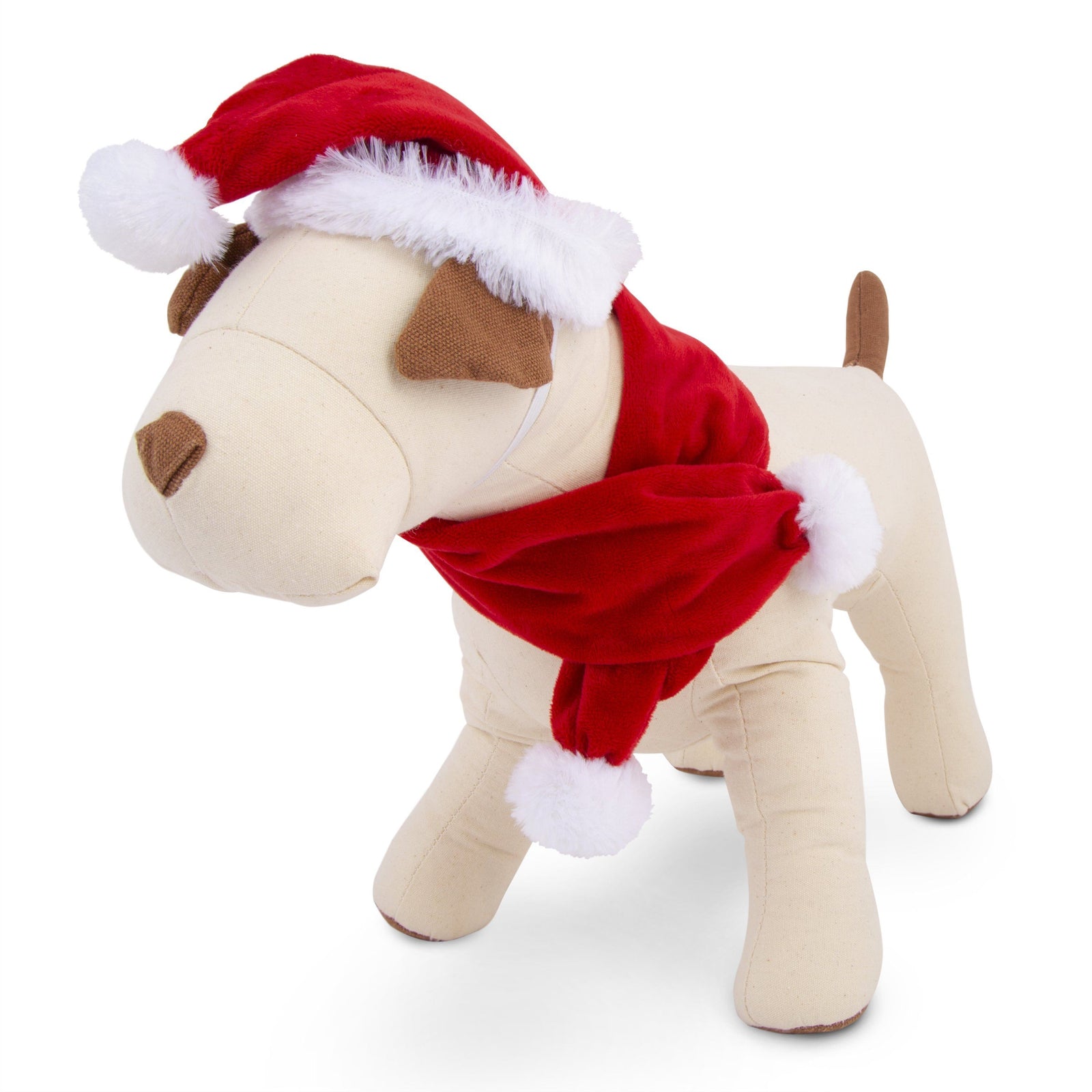 Scarf - Velvet Santa Dog Scarf